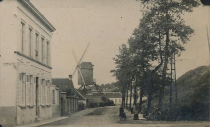 Riememolen zicht straat