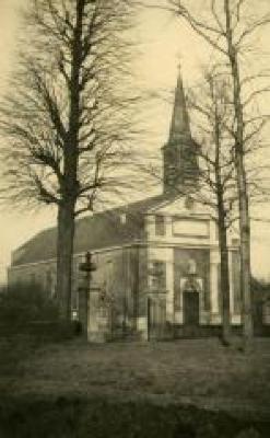 Kerk van Wippelgem, jaren 1950