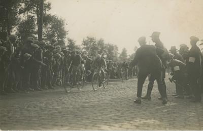 Wielerwedstrijd in Doornzele