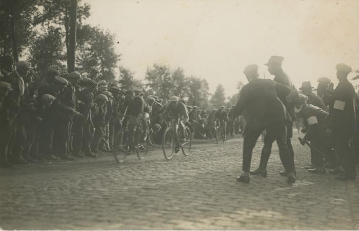 Wielerwedstrijd in Doornzele