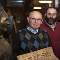 Erfgoedzorgers Walter Notteboom en Erik Blomme, Maldegem