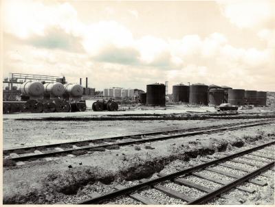 Bouw polyether opslagtanks Kuhlmann - augustus 1964