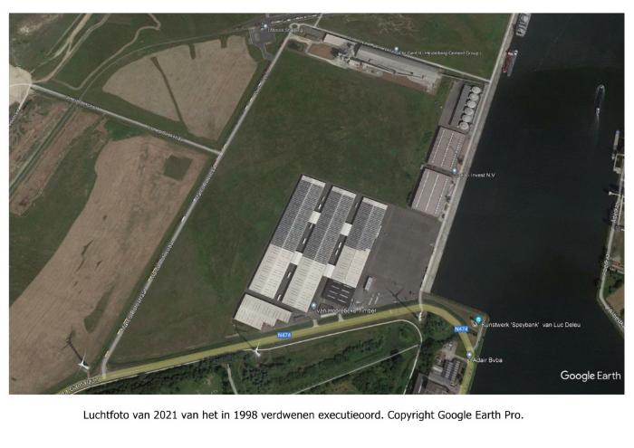 Luchtfoto executieoord