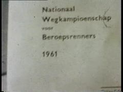 Film: 'Belgisch Kampioenschap Wielrennen', Ertvelde 1961