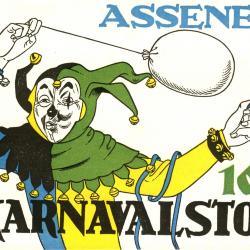 Programma voor de carnavalstoet van Assenede, 1958