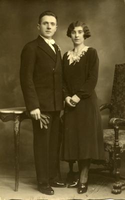Huwelijksportret, omstreeks 1930