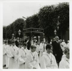 Processie in Ertvelde, 1971