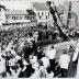 Eerste Garnaalfeesten in Boekhoute in 1973