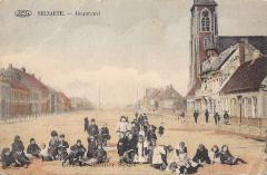 Postkaart Boulevard Zelzate, ca. 1911