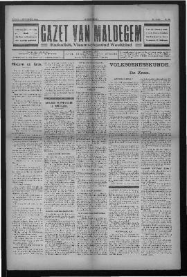 Gazet van Maldegem, 1932-09-04