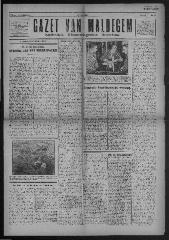 Gazet van Maldegem, 1933-09-03