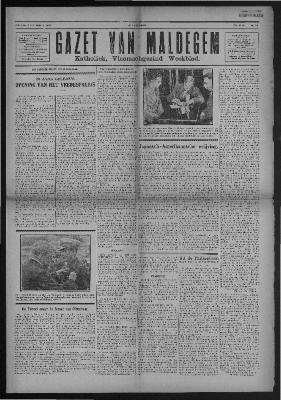 Gazet van Maldegem, 1933-09-03