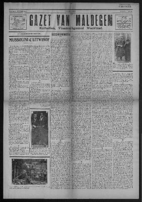Gazet van Maldegem, 1933-12-17