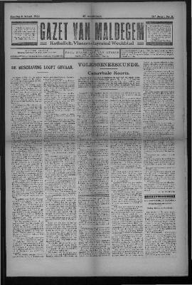 Gazet van Maldegem, 1932-03-06