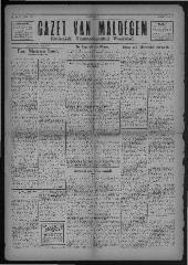 Gazet van Maldegem, 1933-01-22