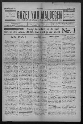 Gazet van Maldegem, 1932-12-04