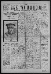 Gazet van Maldegem, 1934-02-25