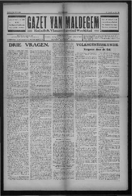 Gazet van Maldegem, 1932-07-24