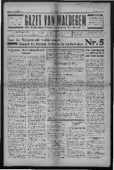Gazet van Maldegem, 1932-11-13