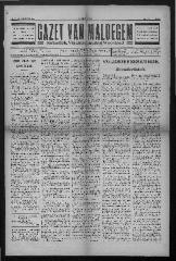 Gazet van Maldegem, 1932-08-21