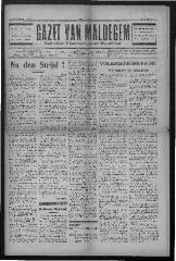 Gazet van Maldegem, 1932-10-16