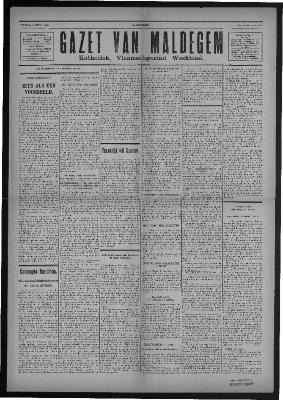 Gazet van Maldegem, 1934-04-08
