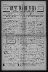 Gazet van Maldegem, 1932-03-27