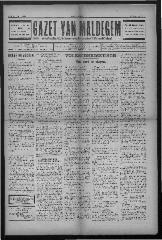 Gazet van Maldegem, 1932-07-31