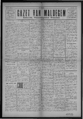 Gazet van Maldegem, 1934-05-06