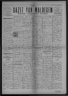 Gazet van Maldegem, 1934-07-01
