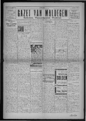 Gazet van Maldegem, 1934-12-02