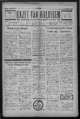 Gazet van Maldegem, 1932-09-25