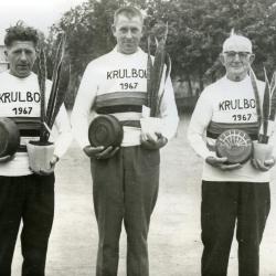 Kampioenen krulbol, Van Deynse Thelas, Neyt Laurent, De Backer Leon, 1967