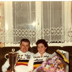 Kampioenen krulbol voor echtparen, Pauwels Valere-Wytinck Irene, 1983