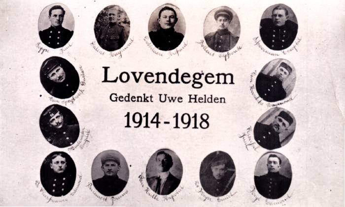 Oorlogsslachtoffers 1914-1918