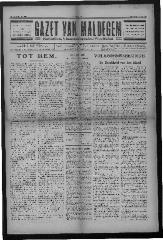 Gazet van Maldegem, 1932-06-12