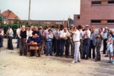 Boogschieten, Safarkesmarkt, Wachtebeke, ca. 1982