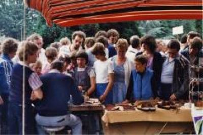 Leerbewerking, Safarkesmarkt, Wachtebeke, ca. 1982