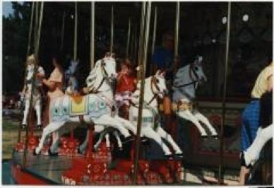 Carrousel, Safarkesmarkt, Wachtebeke, ca. 1987