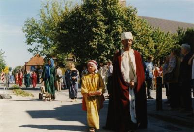 Drie koningen in de processie van Rieme, 2003(III)
