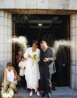 Huwelijk van Sofie Van Eesvelde en Kurt Moens (IV), 1999