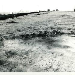Aanleg industrieweg, Evergem, 1977