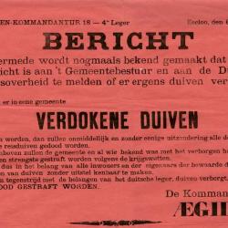 Verordening Wijnen, Eeklo, 1915