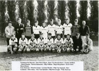 Juniorenploeg Harop, Knesselare, 1985