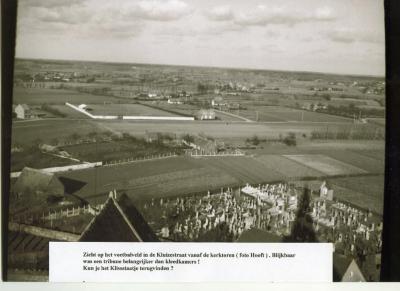 Panorama op Knesselare, circa 1950
