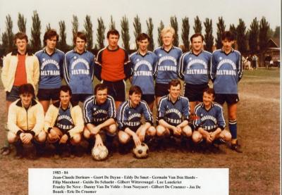 Eerste ploeg van SV Knesselare, 1983-1984