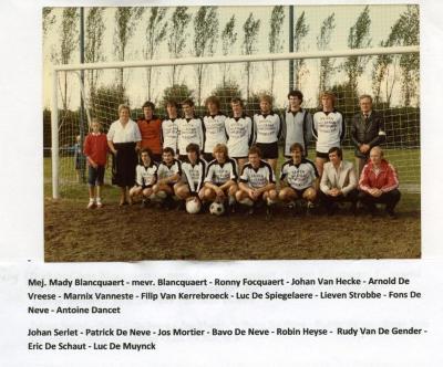 Eerste ploeg van Harop, 1979 - 80