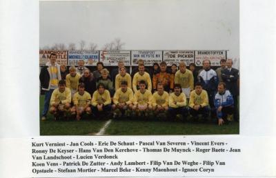 Eerste ploeg VK Knesselare, 1993