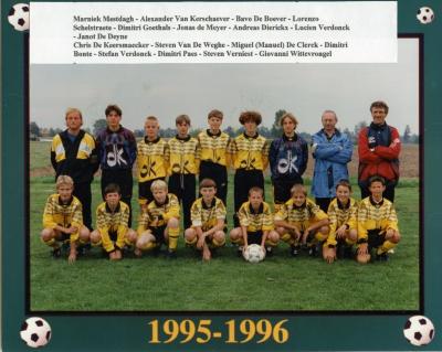 VK Knesselare scholieren, 1995-96