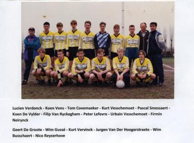 VK Knesselare juniors, 1988-89